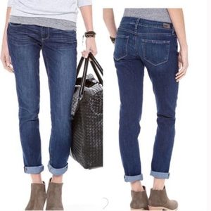 PAIGE Women's Blue Ankle & Cropped Jeans